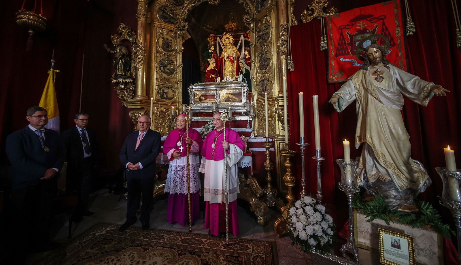 Procesión en Jerez para clausurar el Año Jubilar dedicado al Sagrado Corazón de Jesús