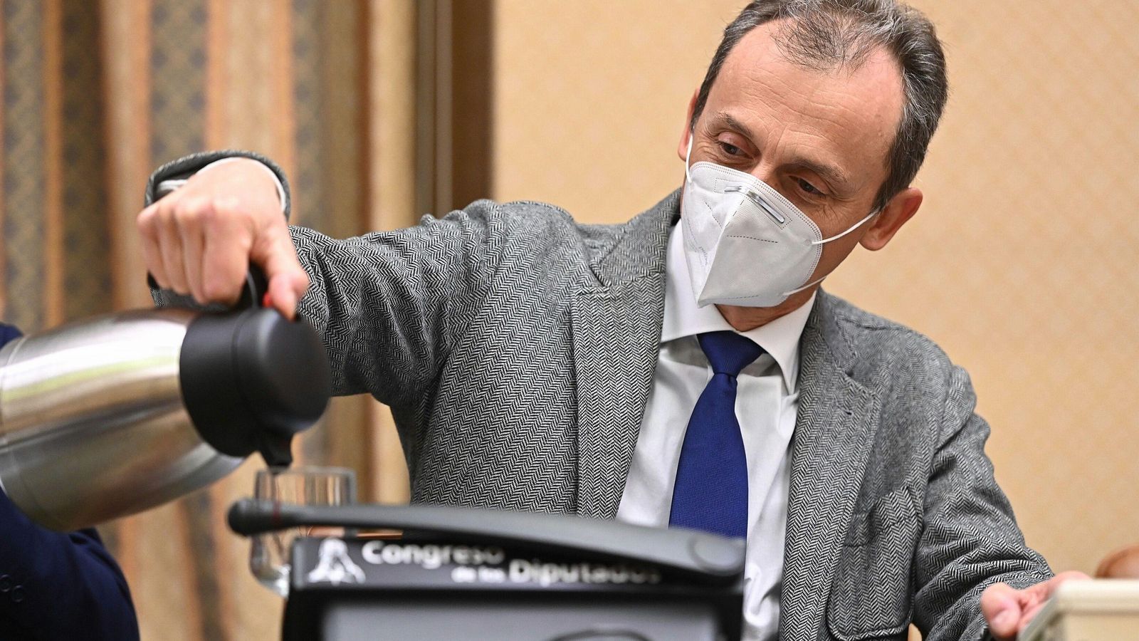 El ministro de Ciencia y Tecnología, Pedro Duque, en una comparecencia en el Congreso. El ministro de Ciencia y Tecnología, Pedro Duque, en una comparecencia en el Congreso.