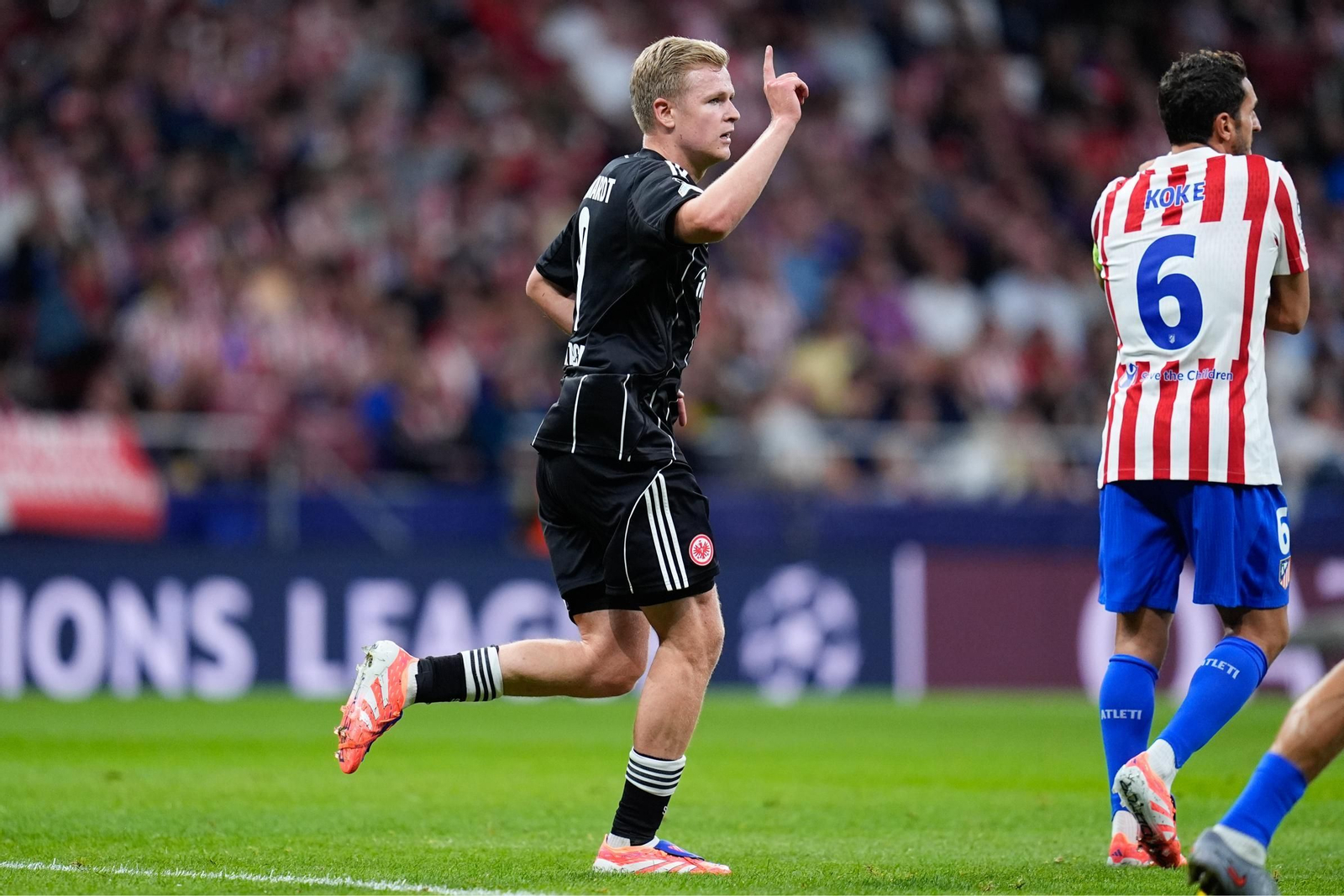 Las fotos del Atlético de Madrid-Eintracht