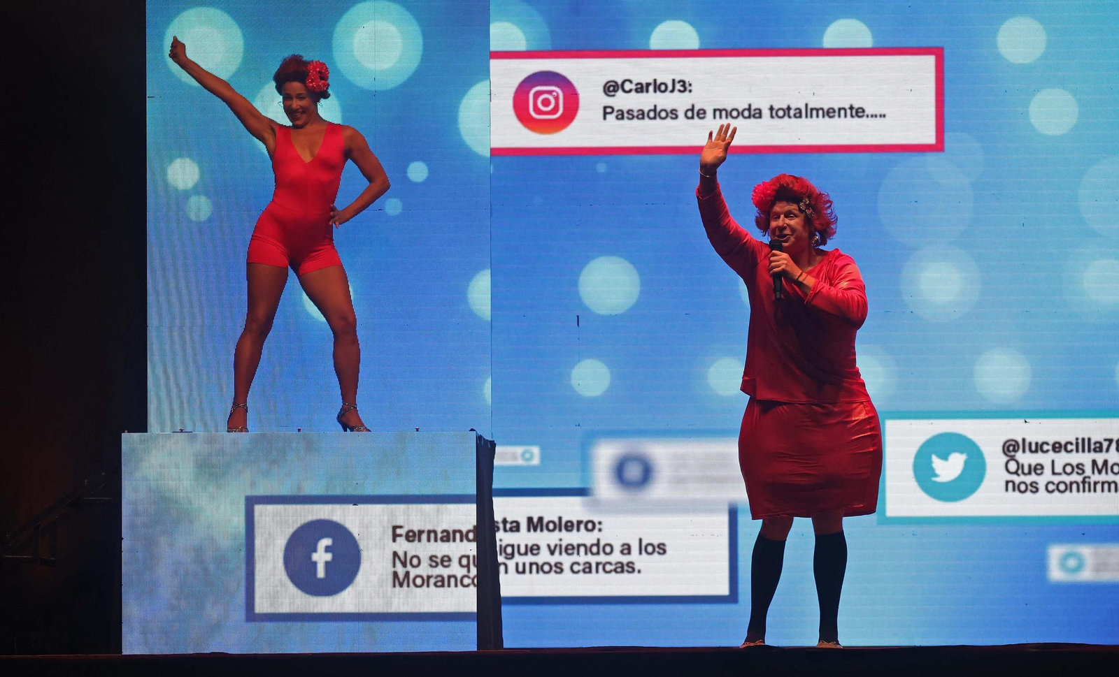 Fotos del espectáculo de Los Morancos en Algeciras