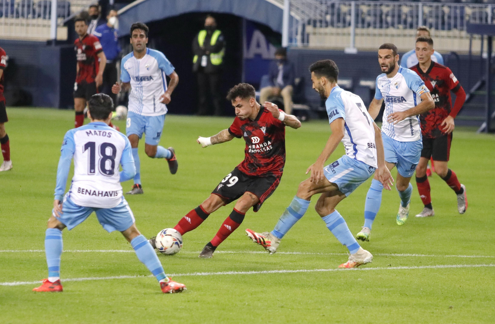 Las fotos del Málaga CF-Mirandés