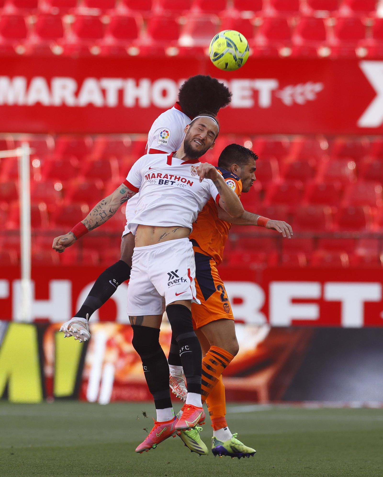 Las imágenes del Sevilla-Valencia