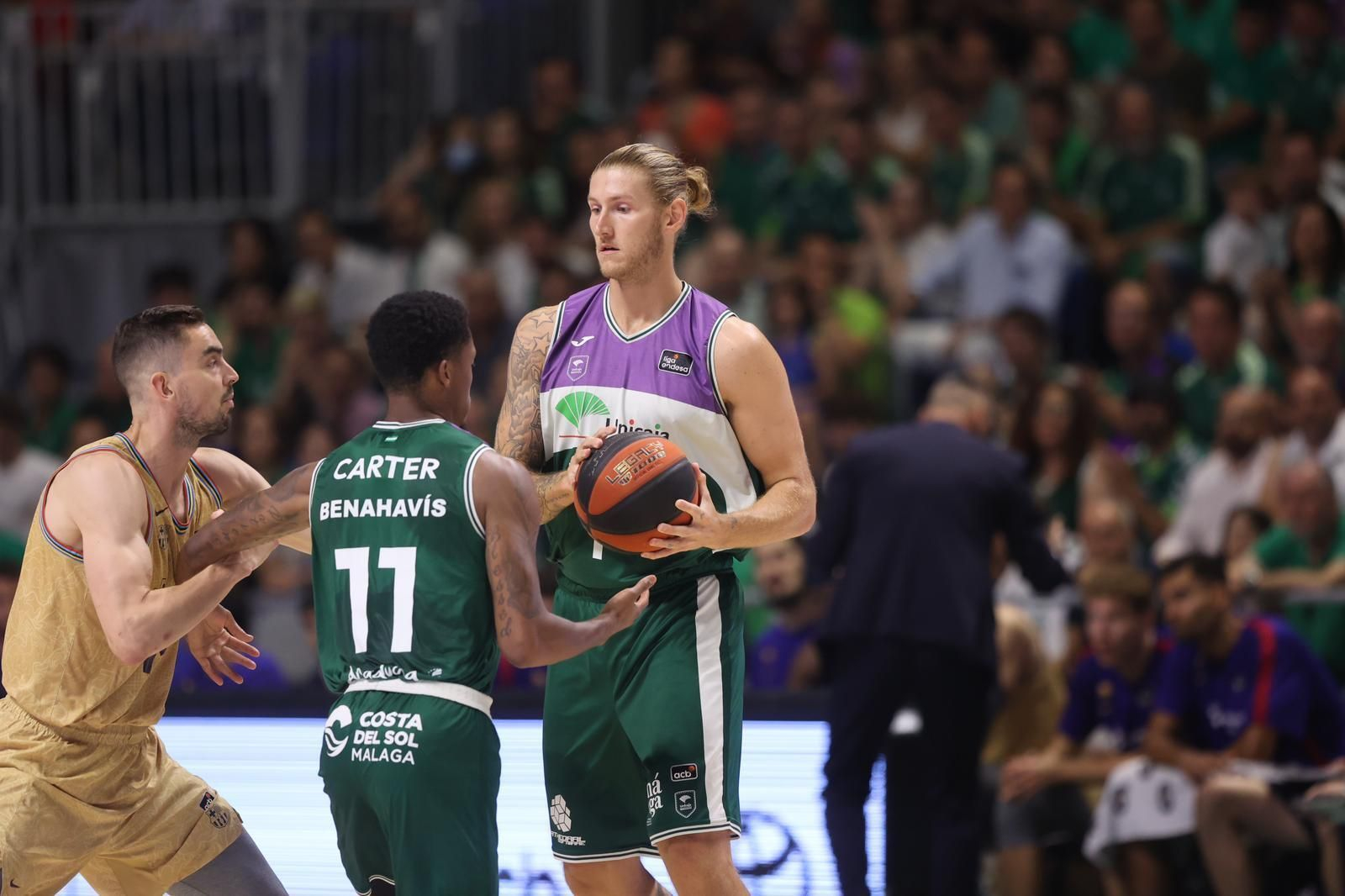 El tercer partido de las semifinales Unicaja-FC Barcelona, en fotos