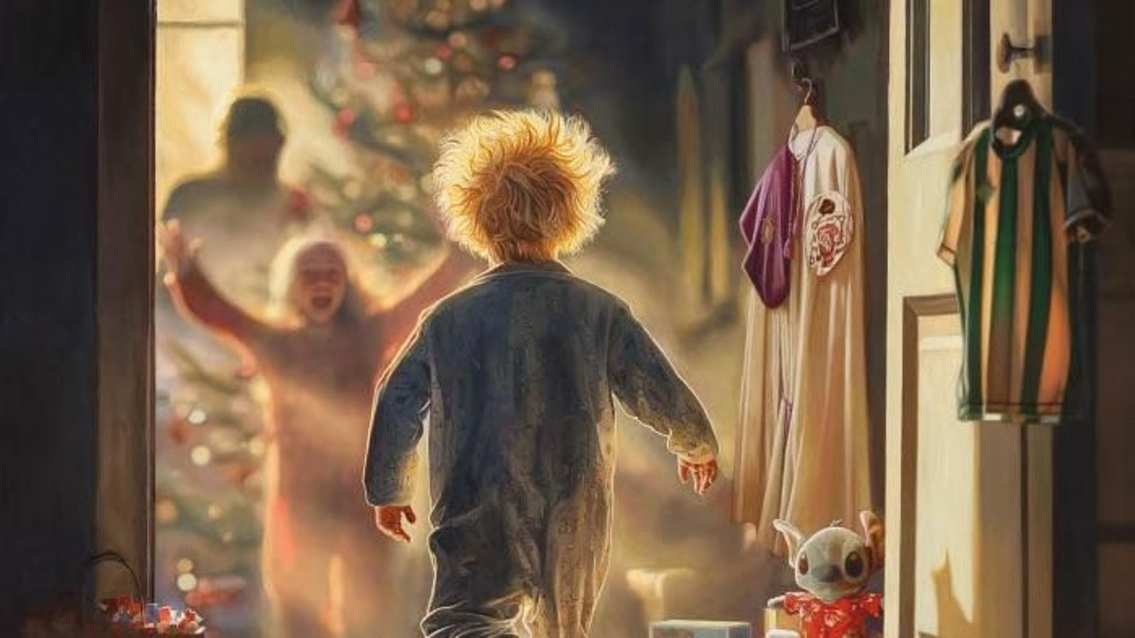 Una de las partes del cartel de las Cabalgatas de Reyes Magos en Sevilla