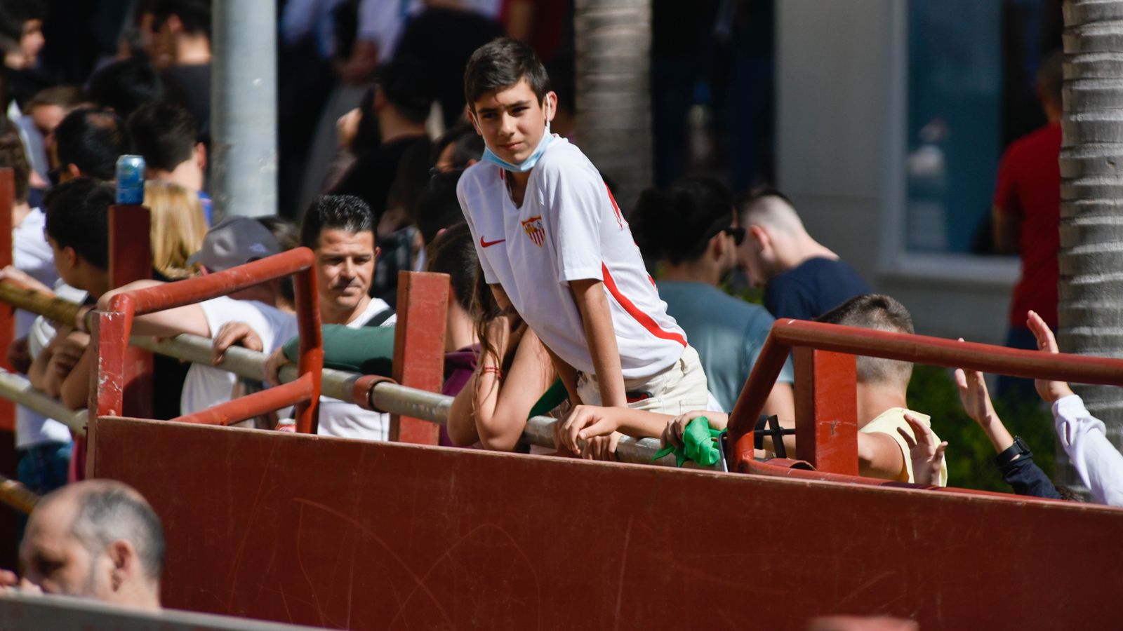 Fotos del encierro del sábado del Toro Embolao en Los Barrios