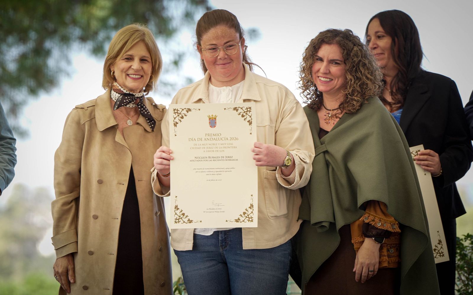 Imágenes de la entrega de Premios de Andalucía a los Núcleos Rurales de Jerez