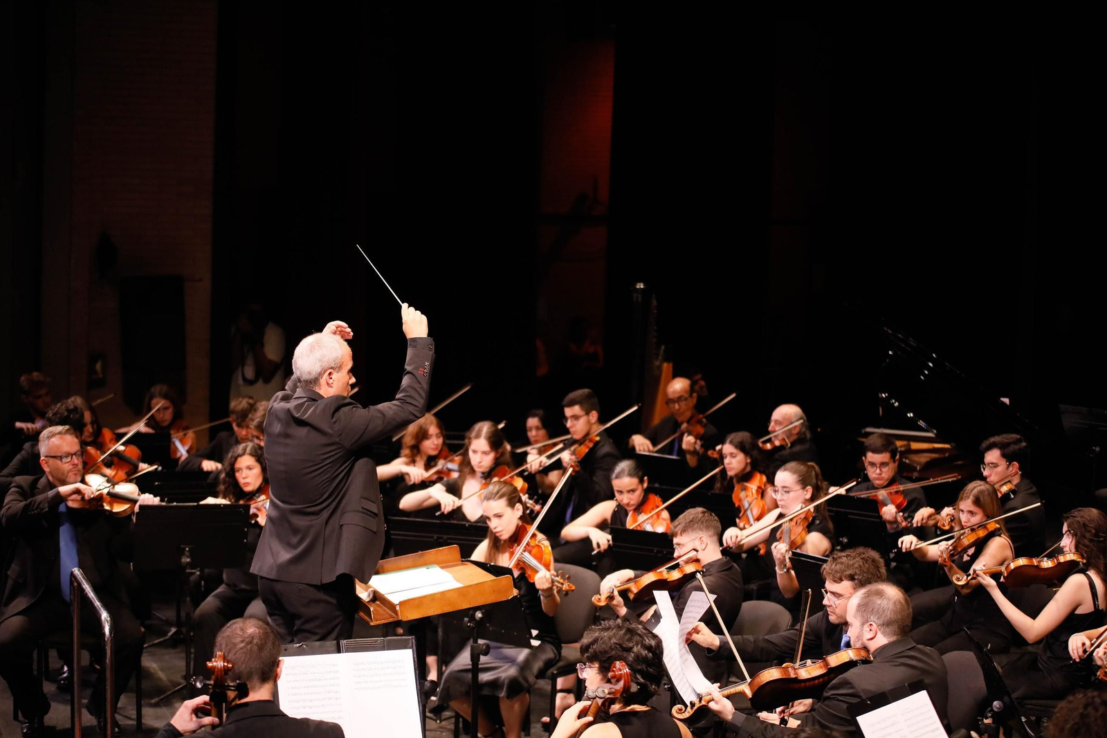 El concierto de la Orquesta de la UAL en el Auditorio Maestro Padilla, en imágenes