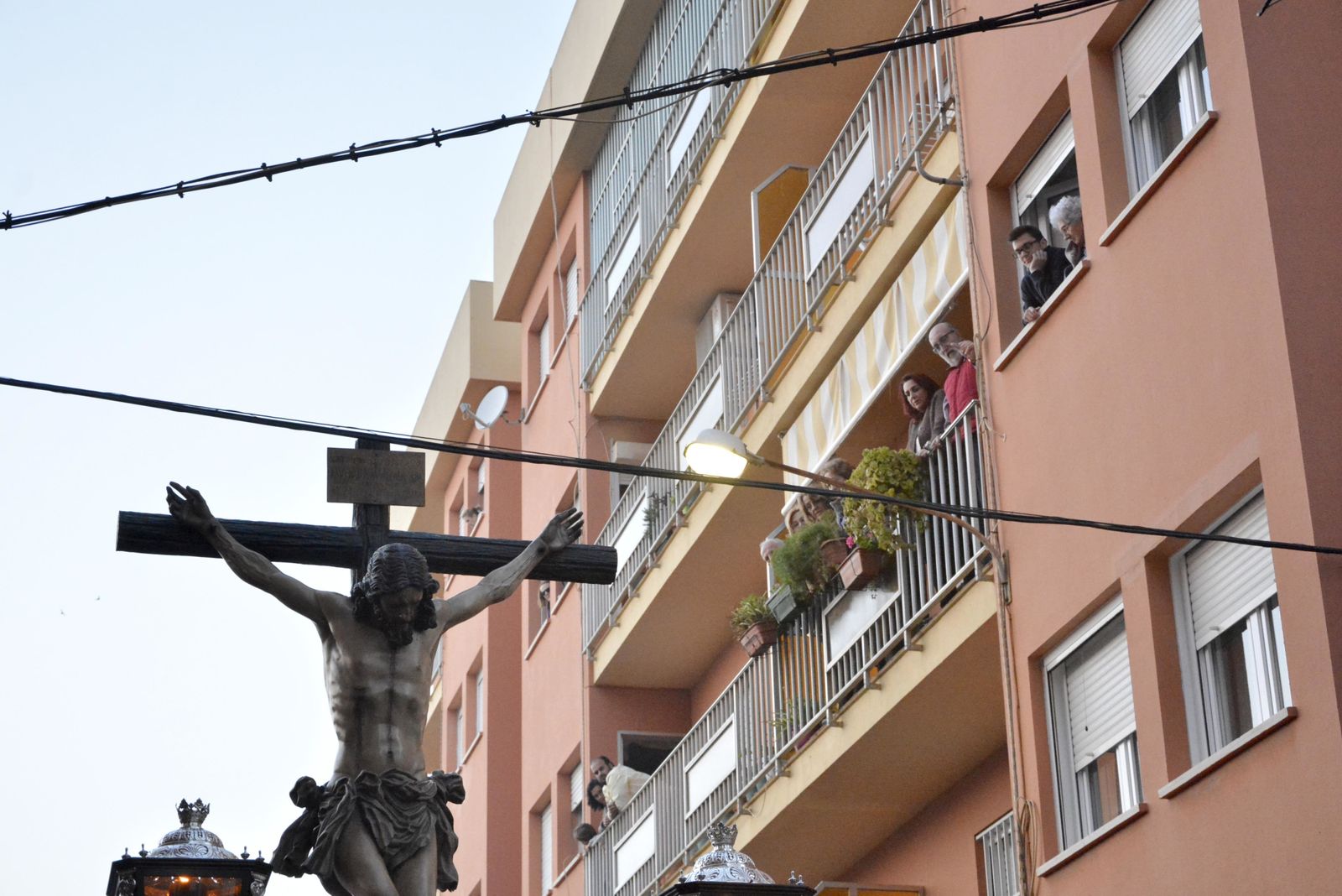Imágenes del Lunes Santo en la comarca