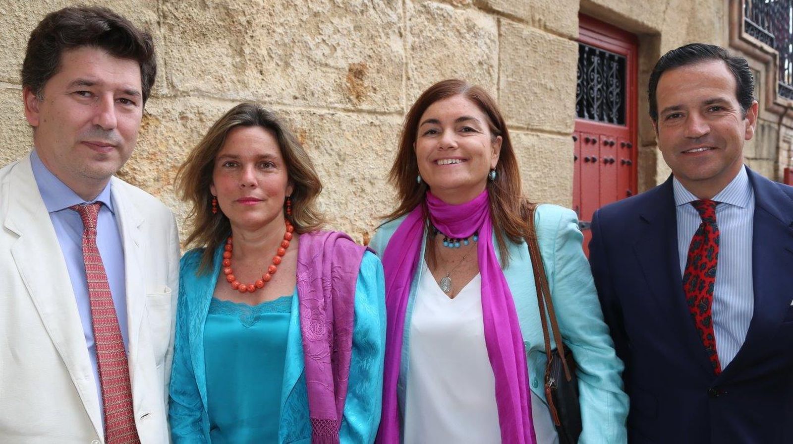 Eduardo Osborne, Isabel Liñán, Sandra Ochoa y Diego Benjumea