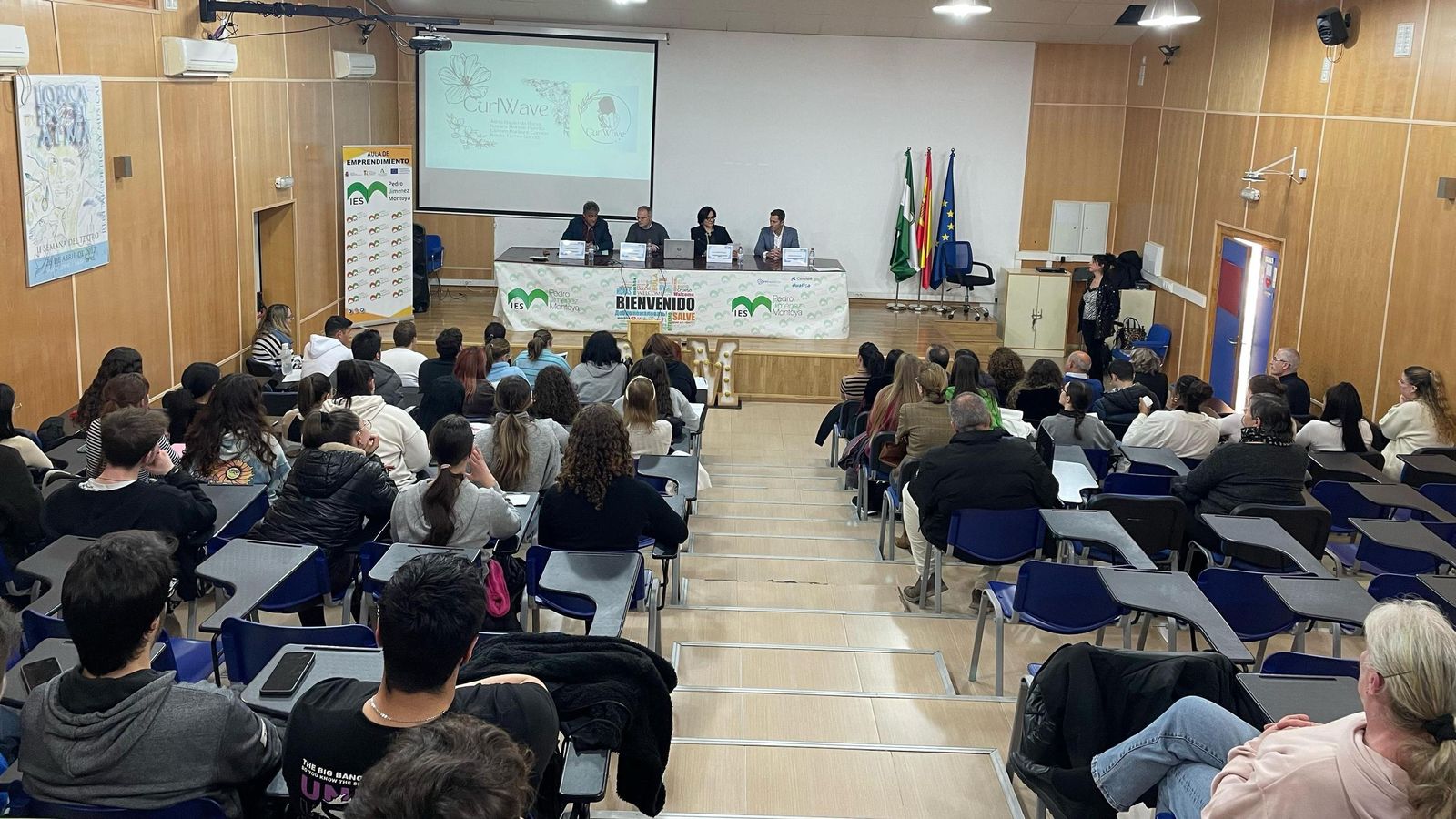 El IES Pedro Jiménez Montoya de Baza acoge las III Jornadas de Emprendimiento