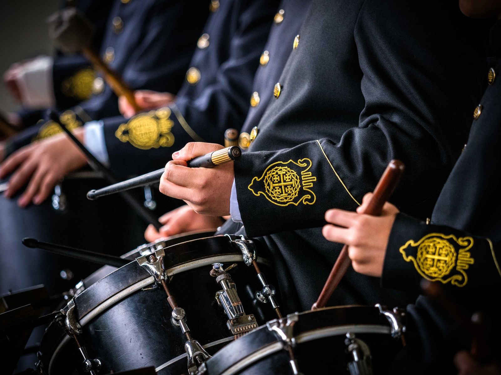 Sones cofrades en el Parque: celebrado el certamen de bandas de Nazareno en San Fernando