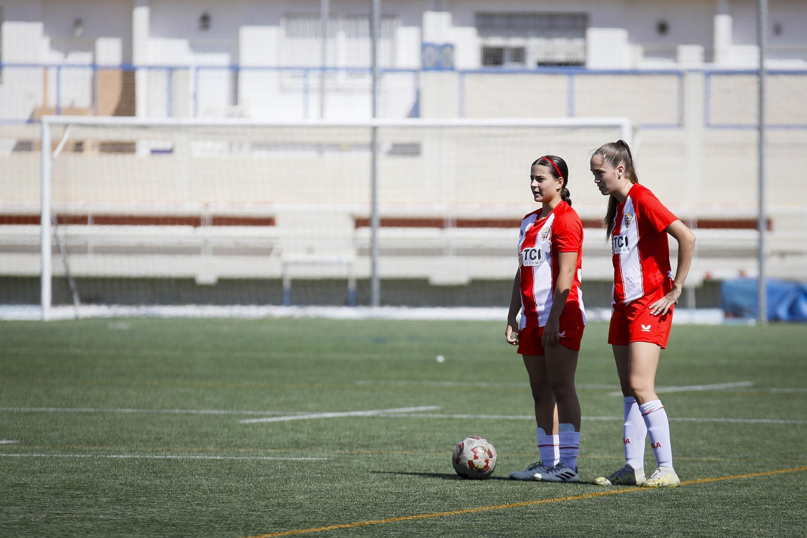 Las imágenes del partido de fútbol del Almería femenino contra el Betis B
