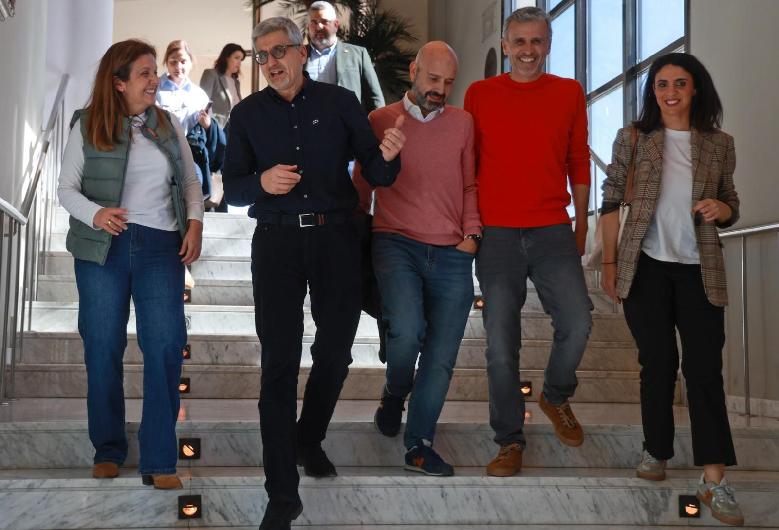 Primeras fotos oficiales de la nueva ejecutiva del PSOE de Málaga