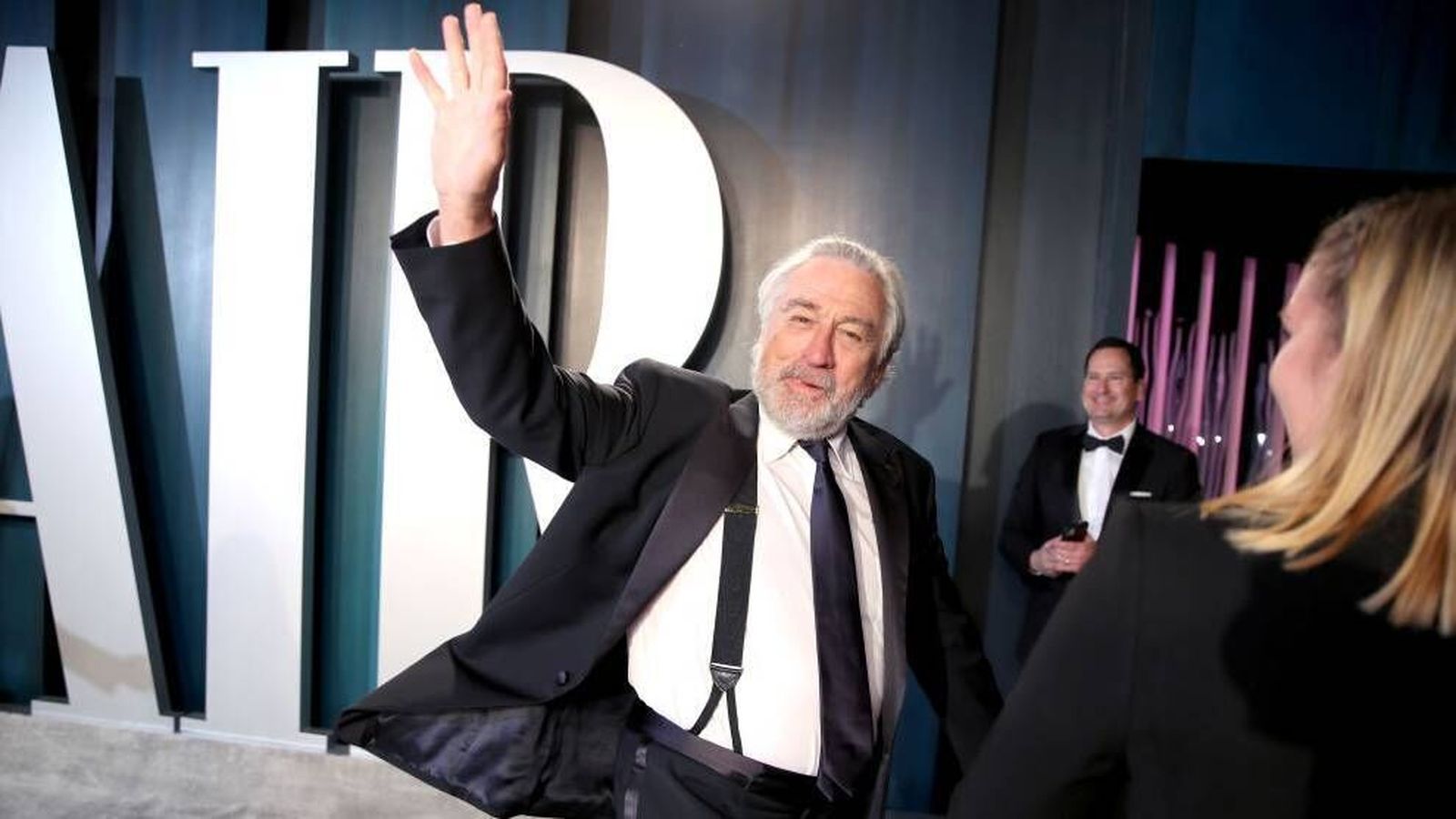 El actor Robert De Niro, saludando a los fotógrafos en un 'photocall'.