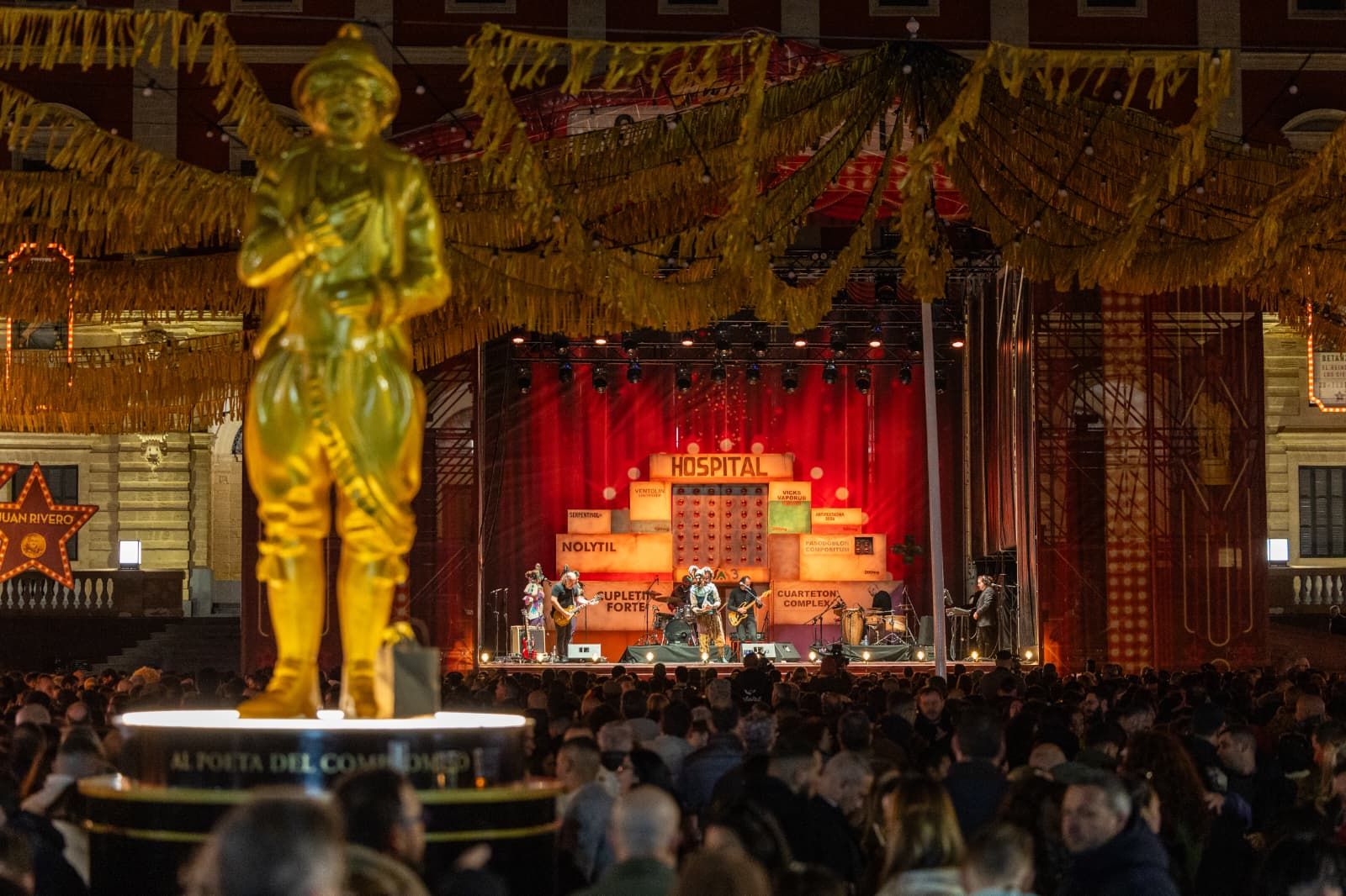 Gala Inaugural del Carnaval en San Fernando con Bienvenido: las imágenes