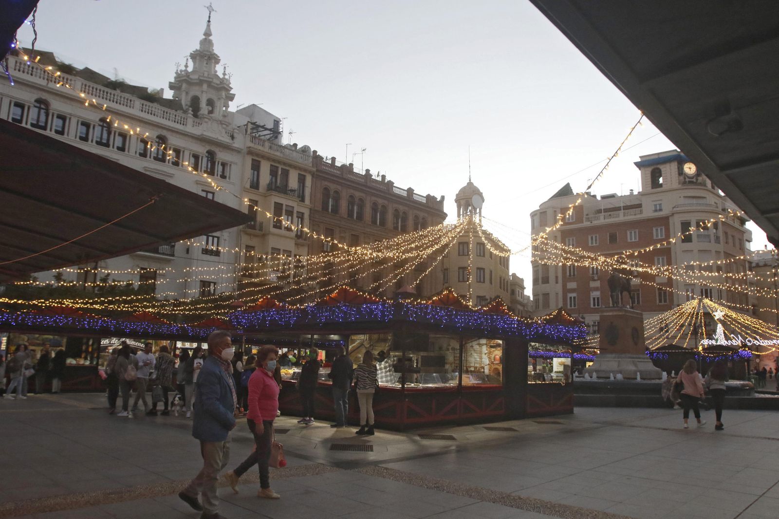 El mercado navideño de Las Tendillas, en fotografías