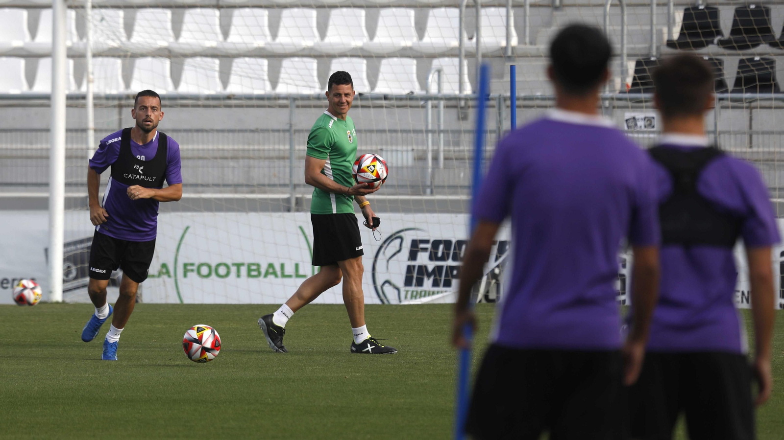 Las fotos del entrenamiento de la Balona