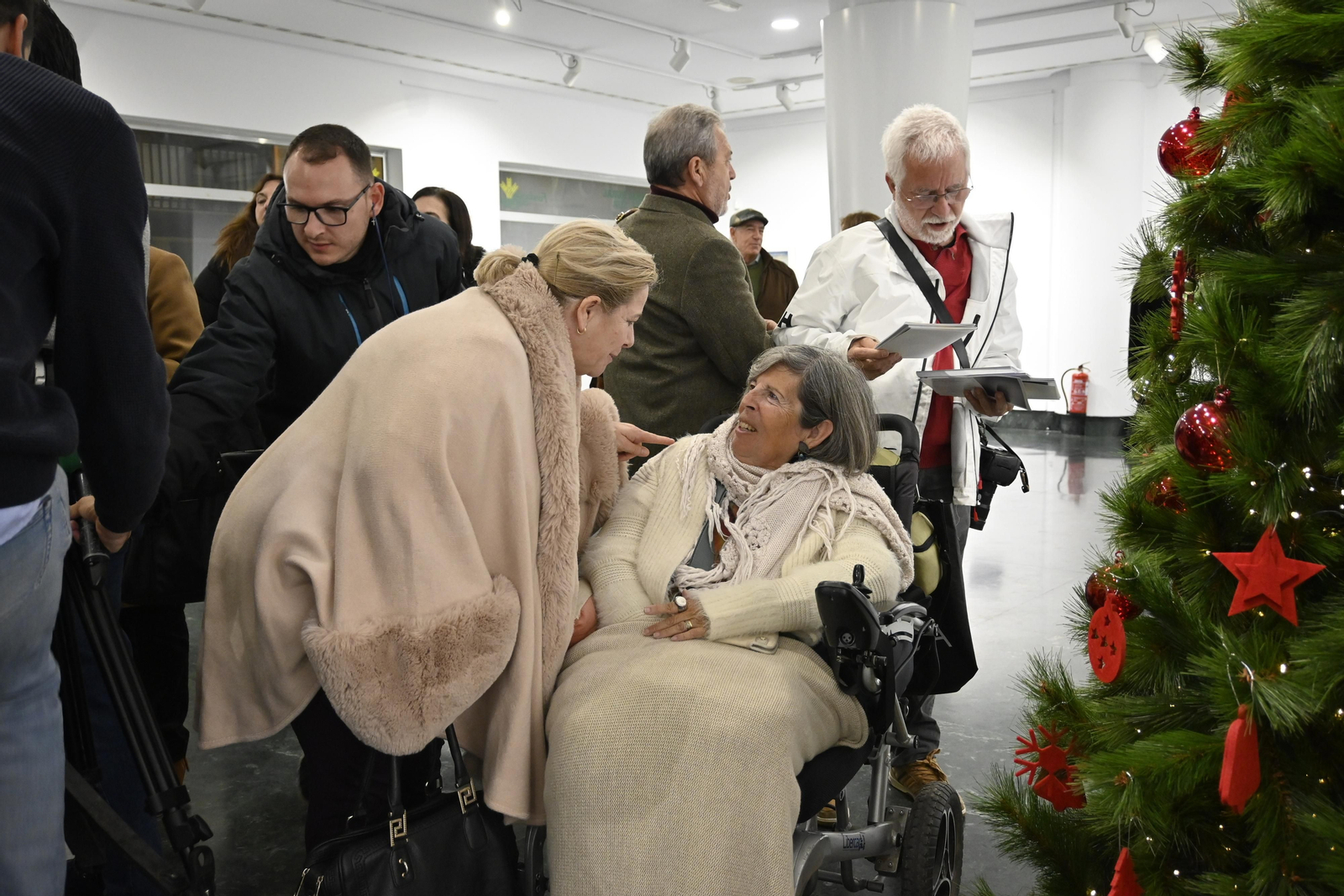 Inauguración de la muestra solidaria titulada 'ArtistasxPrincesa. Una obra por cada princesa RETT'