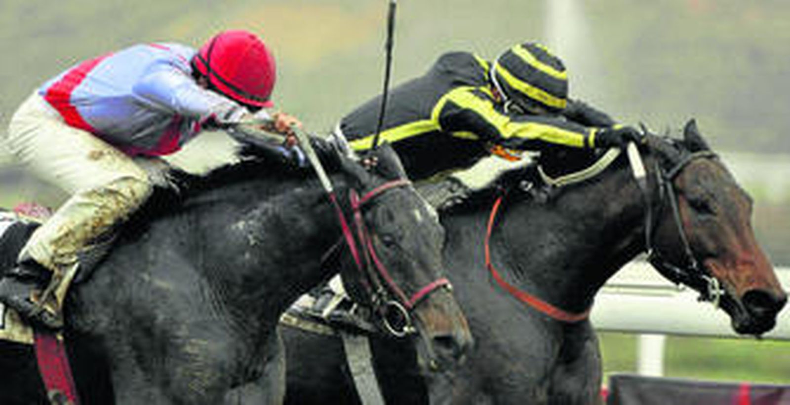 'Volapié' encabeza la mejor carrera de la primera jornada con una cabeza de ventaja sobre el segundo, 'Kayseri'.
