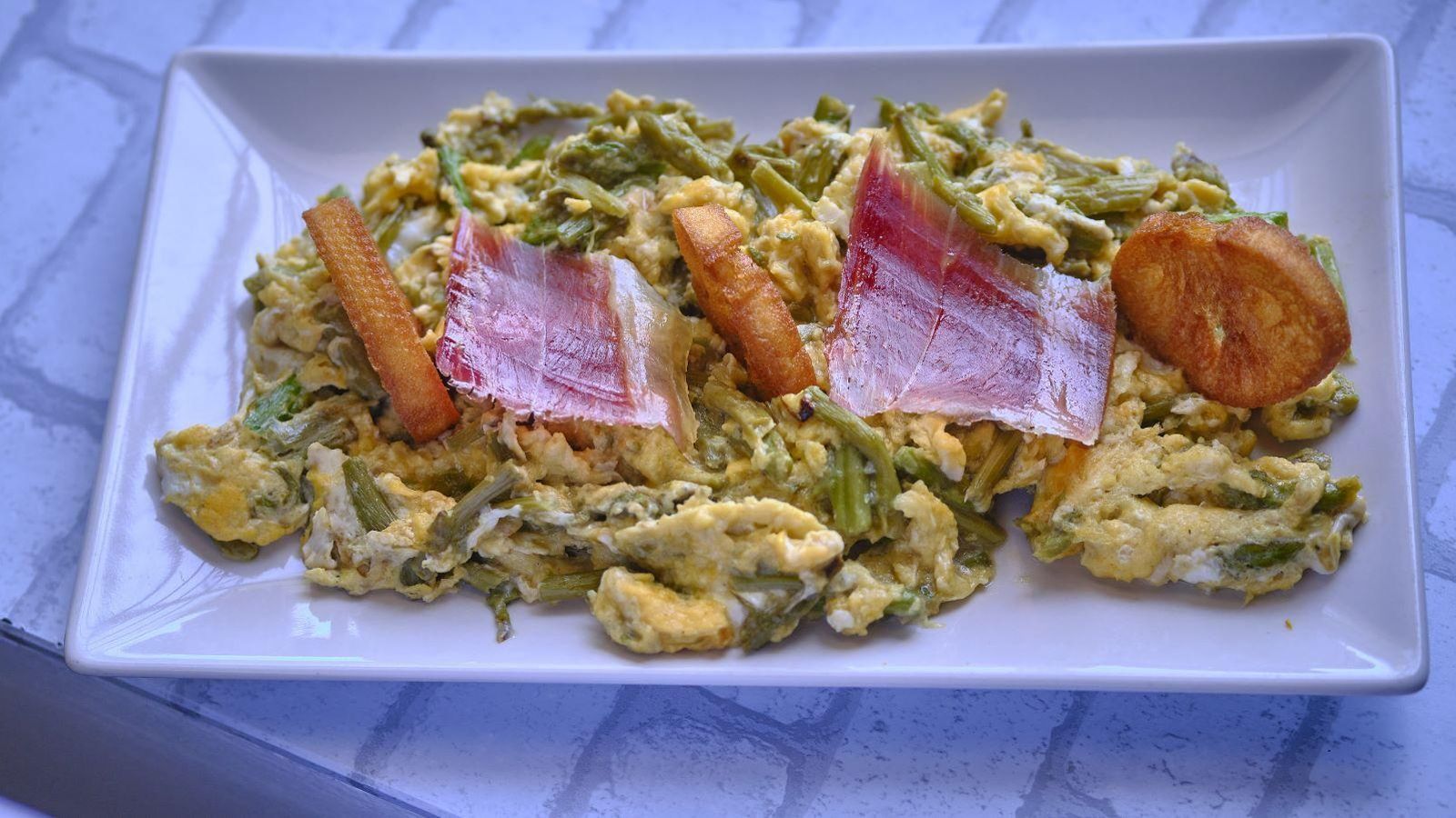 Uno de los platos que pueden degustarse en Casa Dostorres.