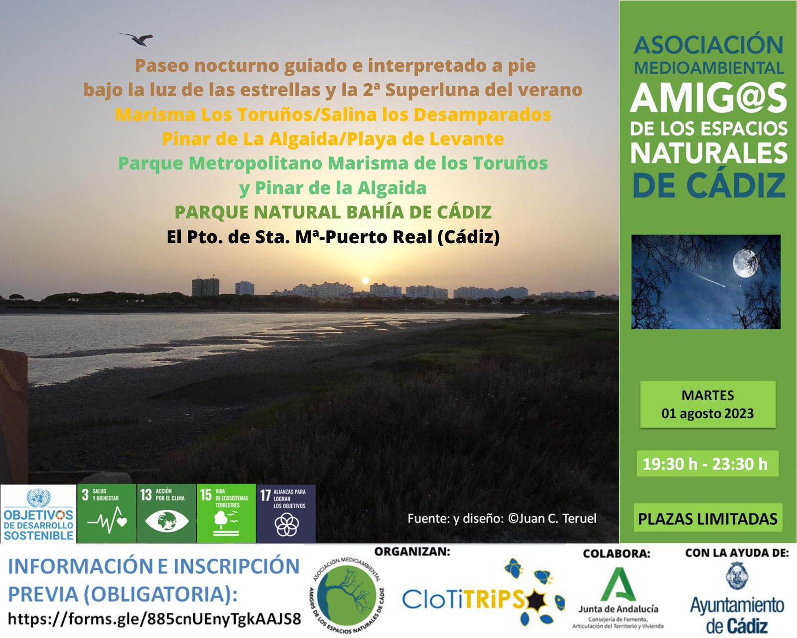 El cartel anunciador de la convocatoria.