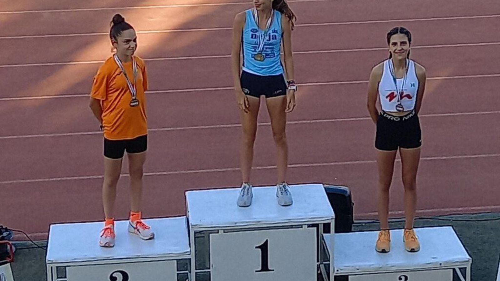 Lucía Rodríguez ha sido plata en los 1.000 metros del Andaluz sub-16.