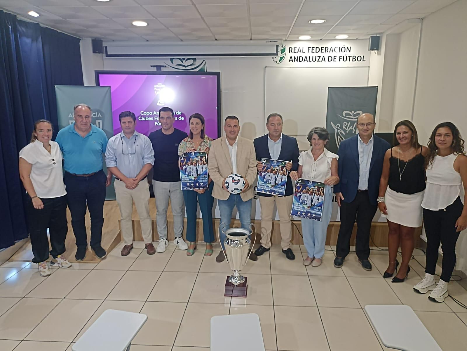 Presentación de la IX edición de la Copa Andalucía Femenina.