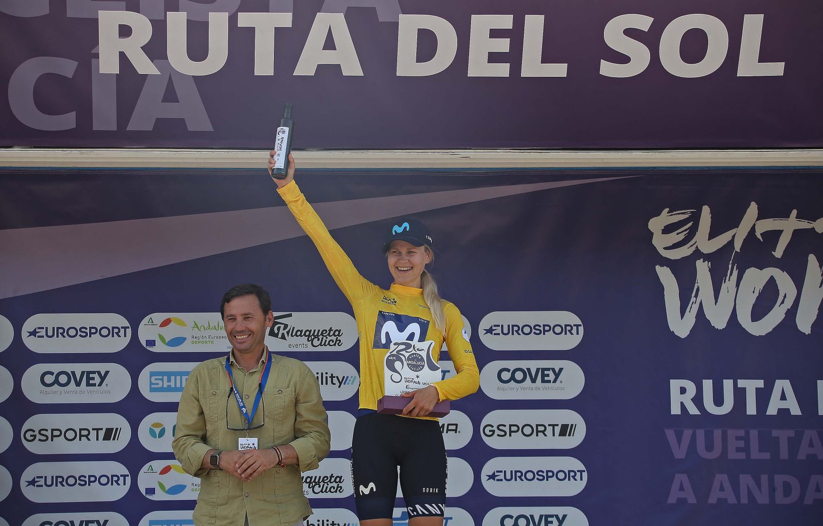 Fotos de etapa final de la Vuelta Ciclista a Andalucía Elite Women en Castellar