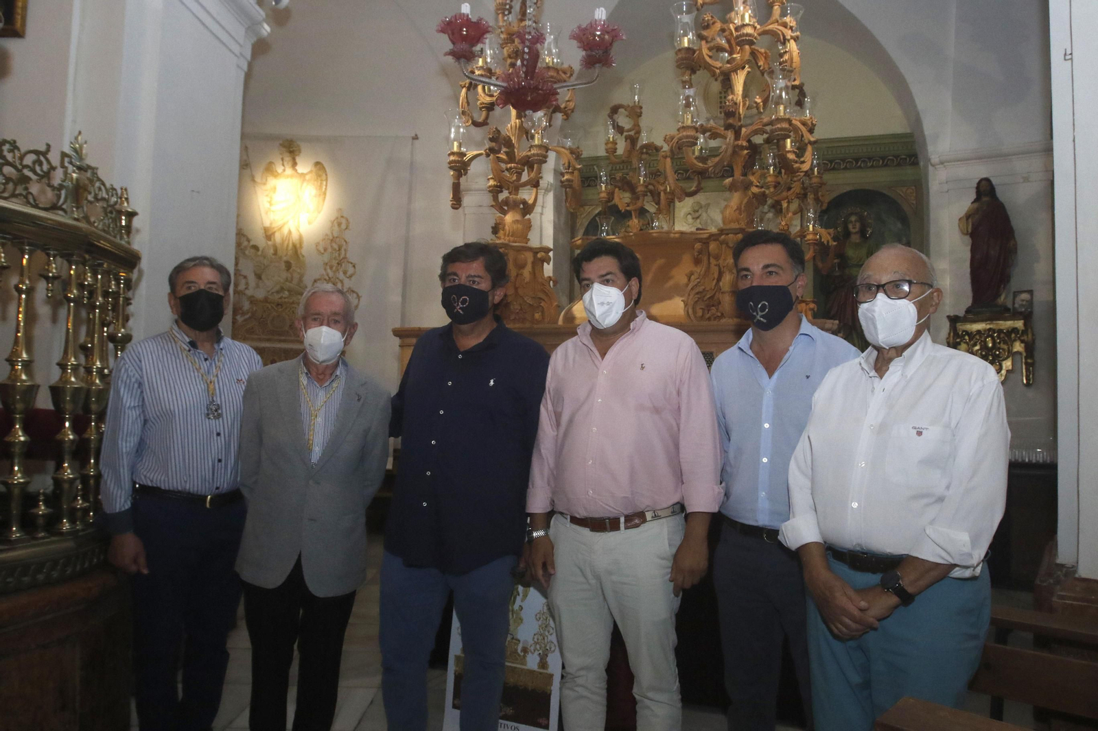 Las imágenes de la ofrenda floral del Córdoba CF a San Rafael
