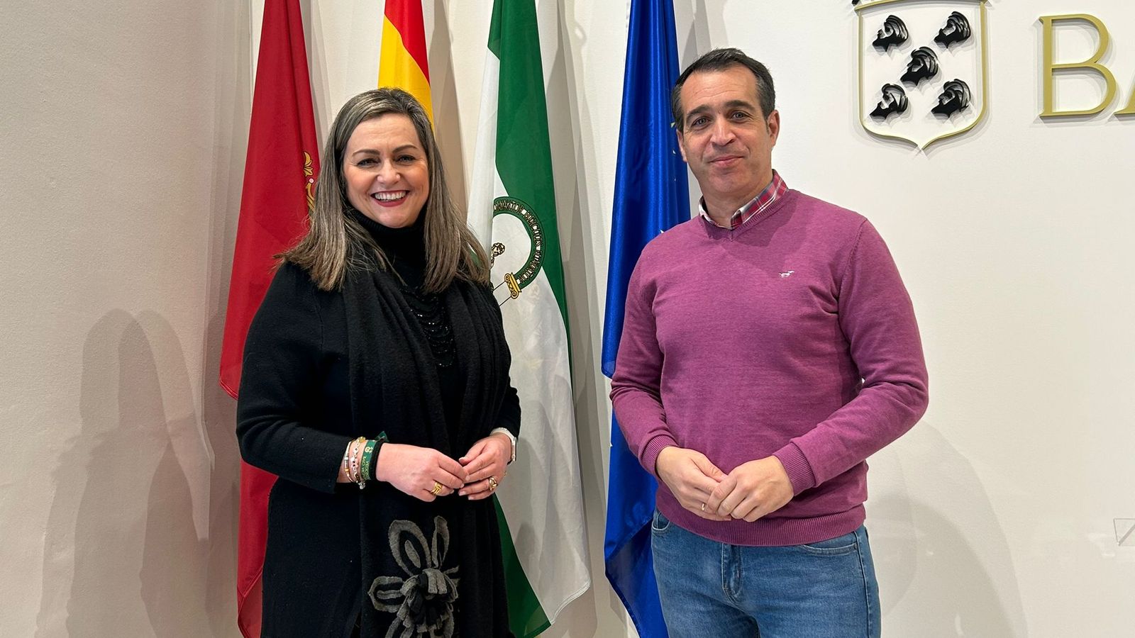 María Jesús Baena y José Andrés García.