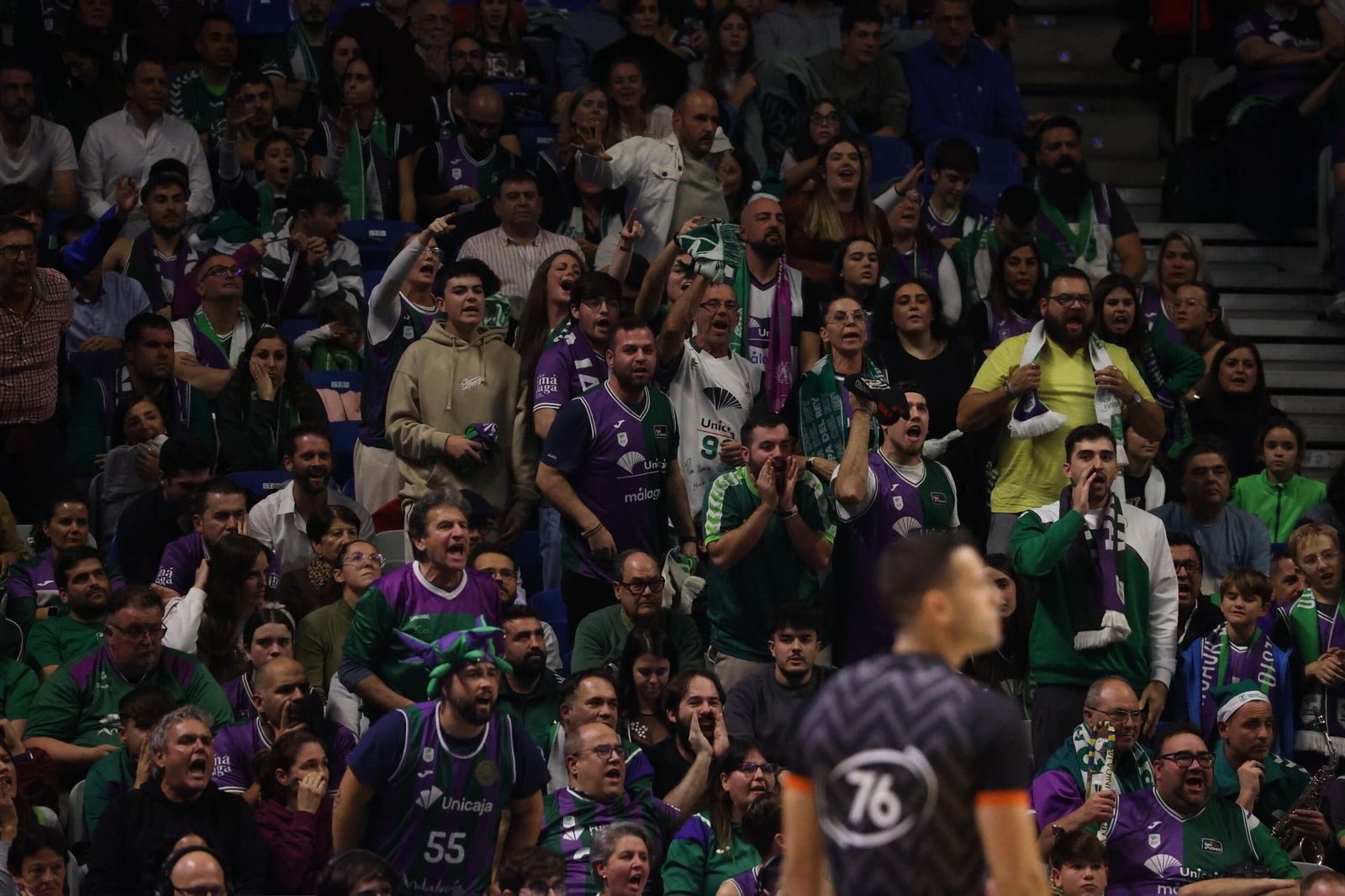 Búscate en las gradas del Carpena en el Unicaja-Gran Canaria