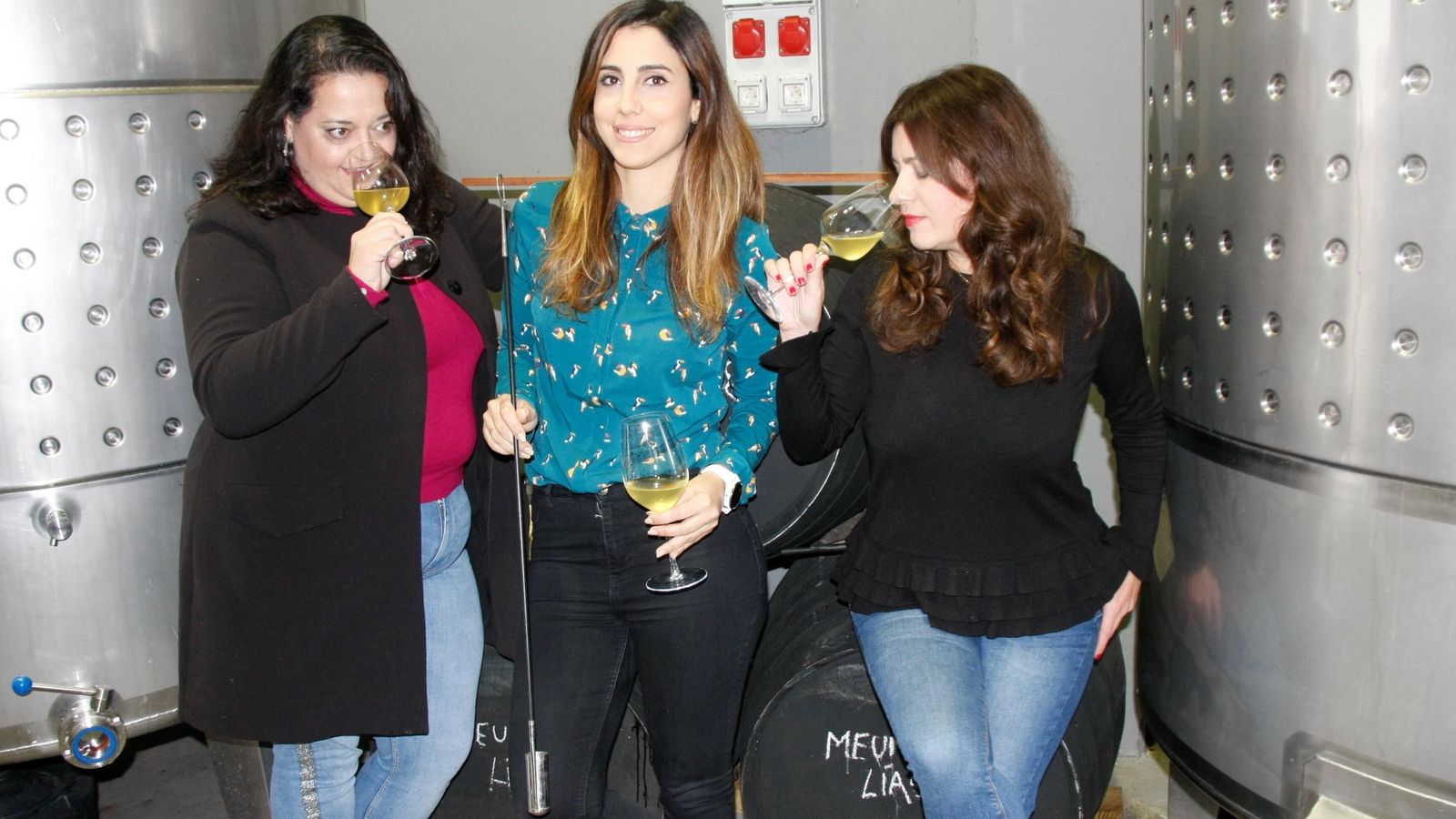 Desde hace cuatro años Olga, Lucía y Desirée se embarcaron en el proyecto de '4OjosWine'.