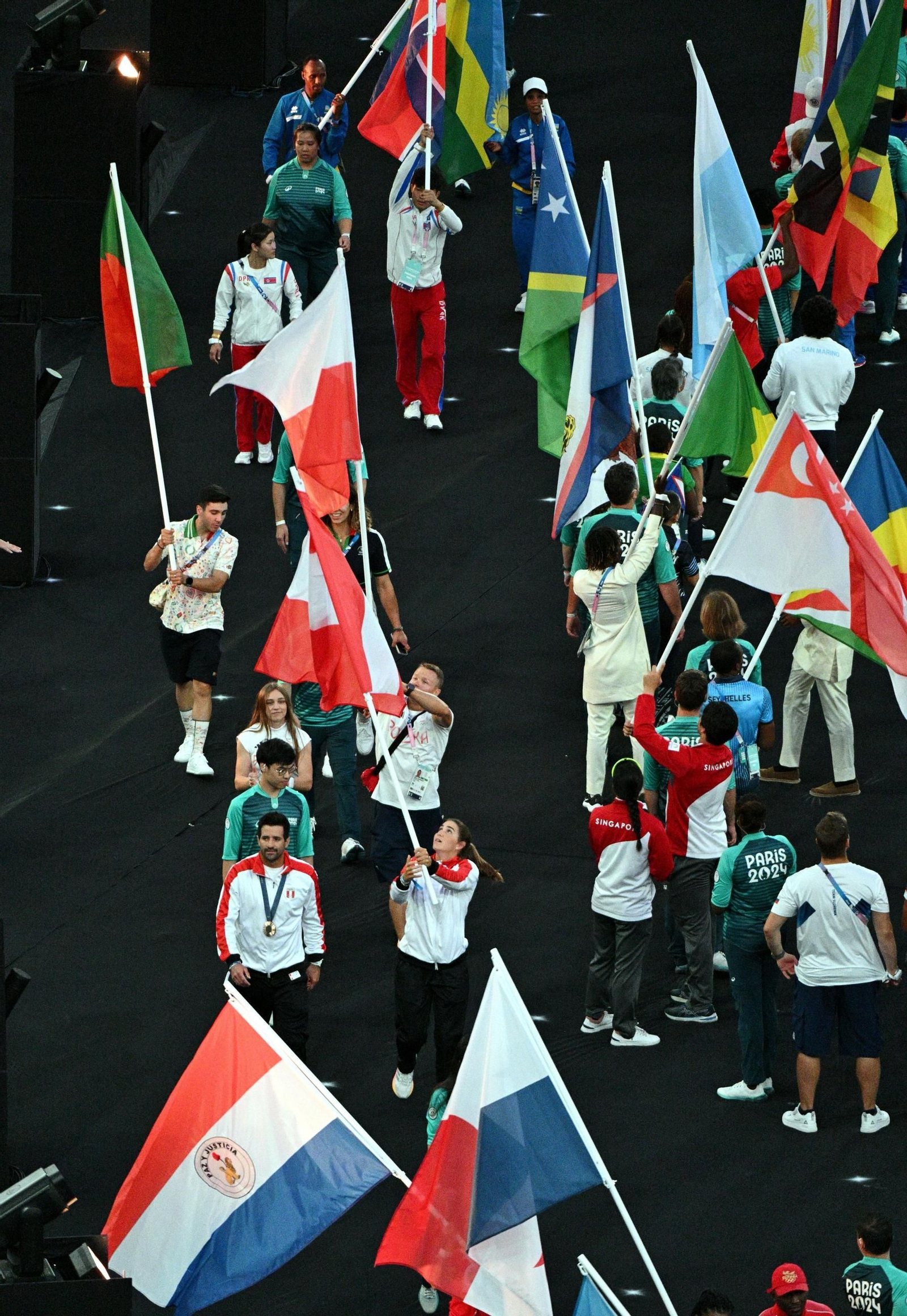 Las fotos de la ceremonia de clausura de los Juegos Olímpicos París 2024