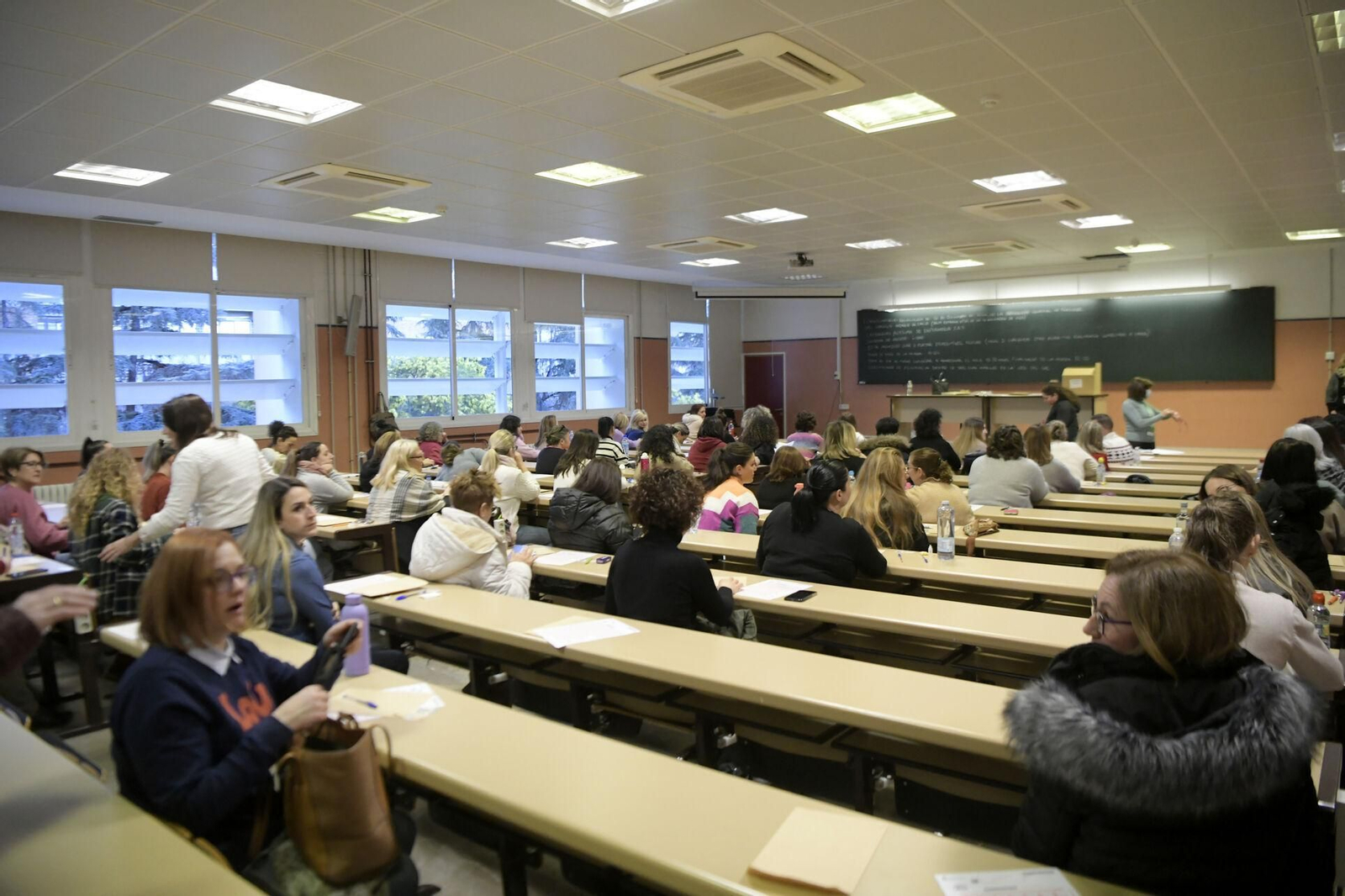 Imagen de archivo de la celebración de unas oposiciones del SAS en Granada