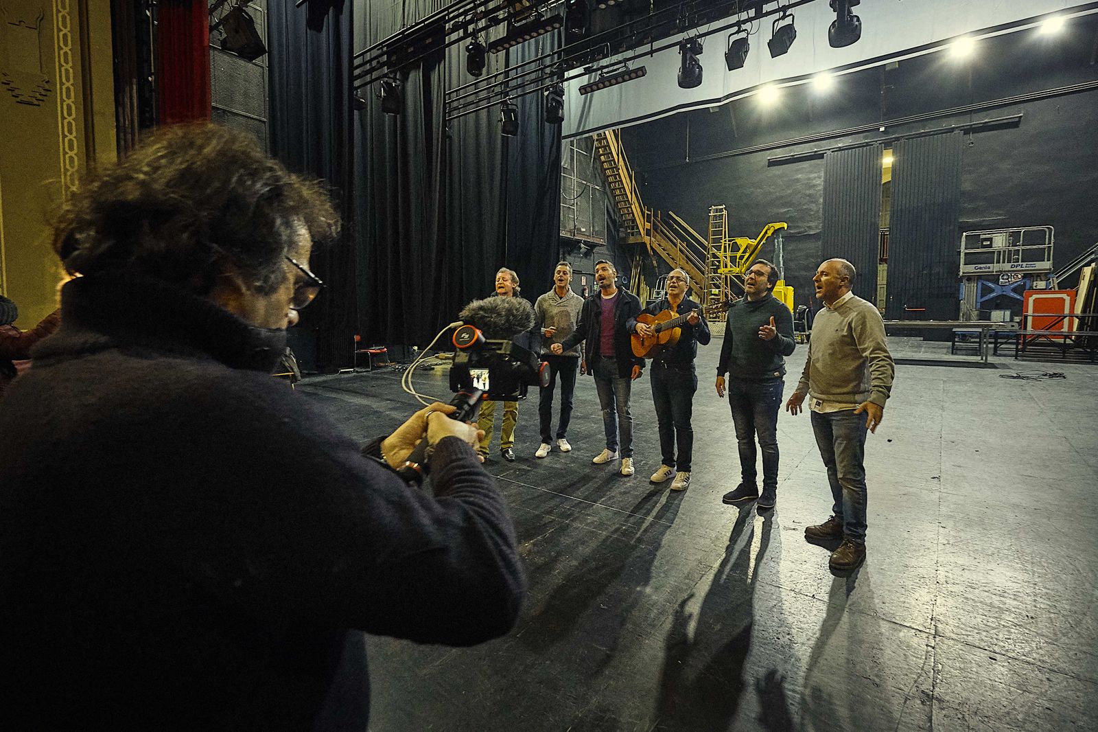 Algunos componentes de la comparsa 'Los Piratas'.