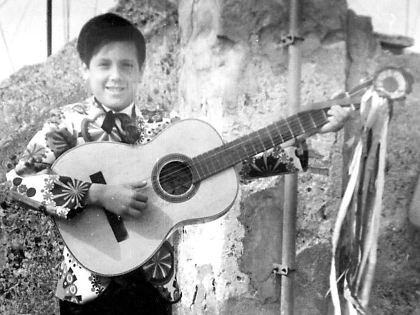 Eduardo Bablé en su primera agrupación: ‘Fantasía juvenil’, de 1970.