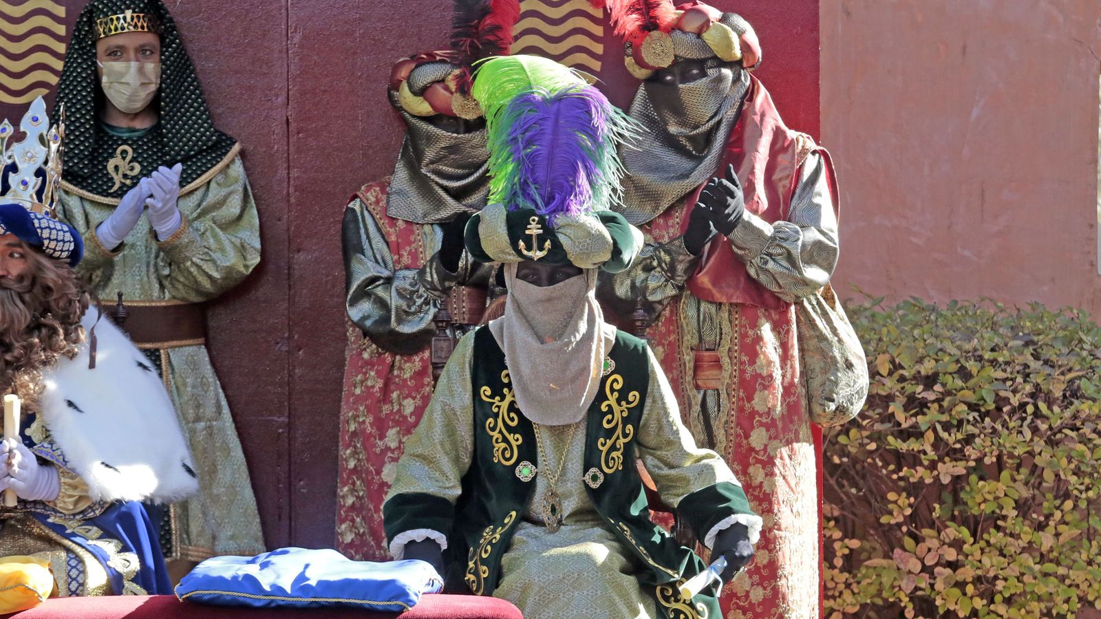 Coronación de los Reyes Magos de Jerez en el Alcázar