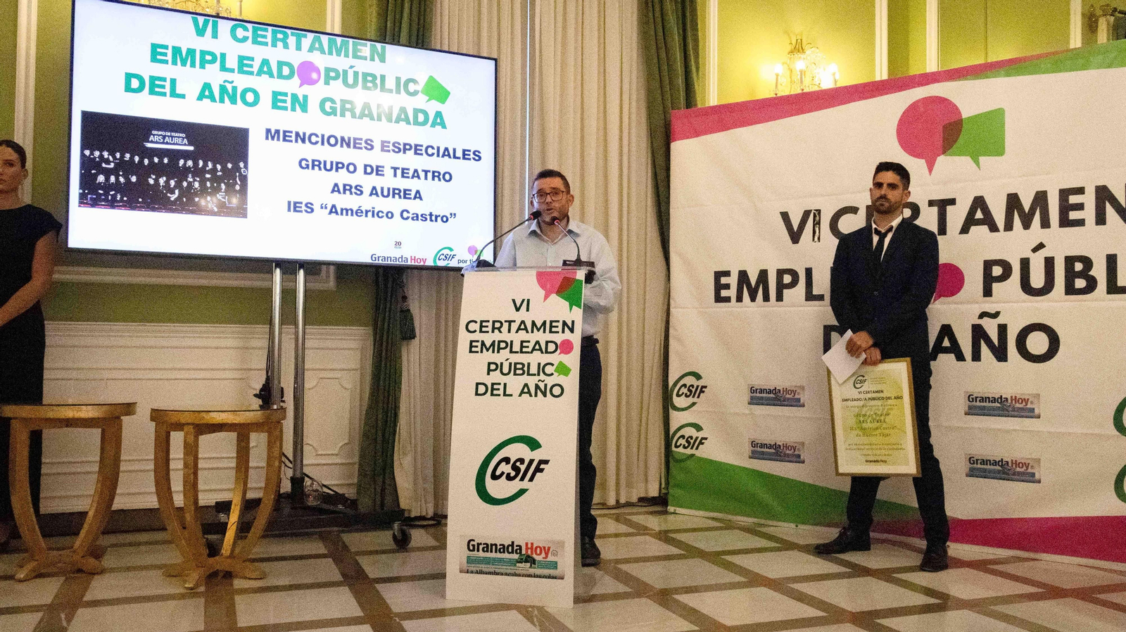 Las mejores imágenes del VI Certamen del Empleado Público del Año