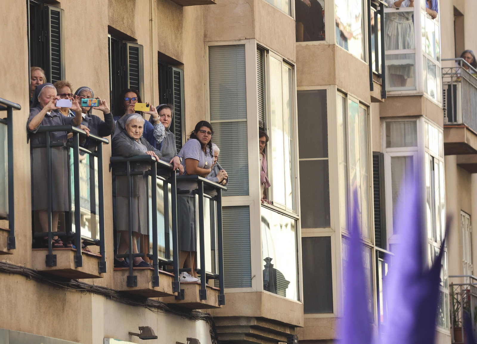 El Rico, en su procesión del Miércoles Santo en Málaga El Rico, en su procesión del Miércoles Santo en Málaga