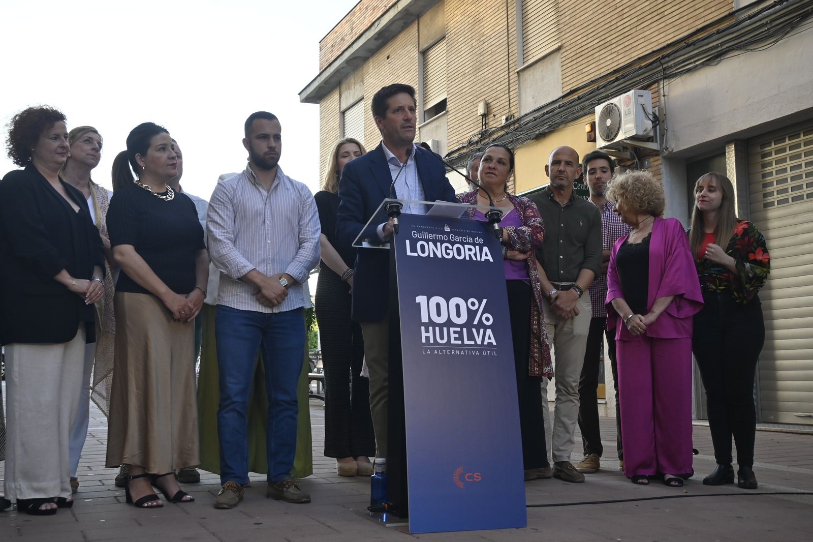 Elecciones Municipales Huelva 2023: Imágenes del acto de inicio de campaña de Ciudadanos