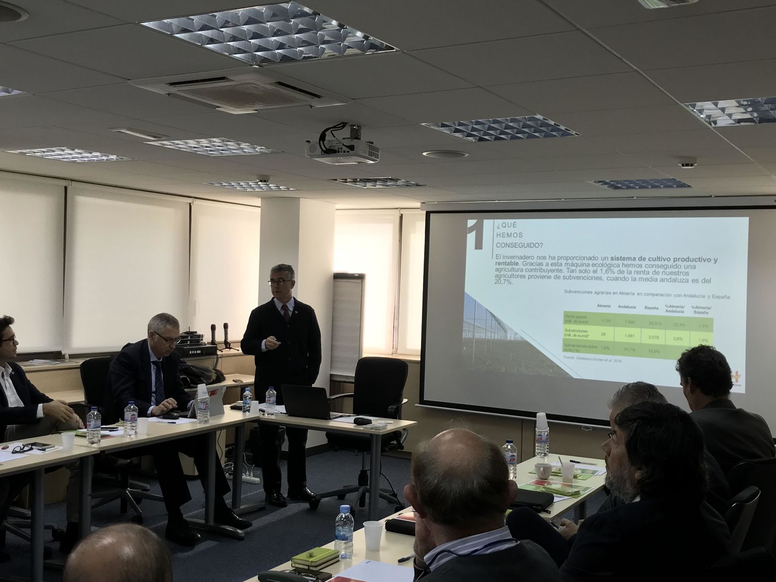 Juan Colomina en el Comité de Frutas y Hortalizas de AECOC.