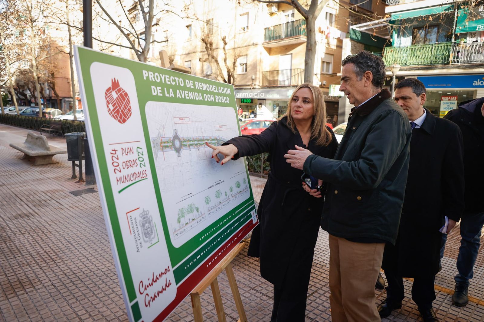 Presentación del proyecto por parte de la alcaldesa.