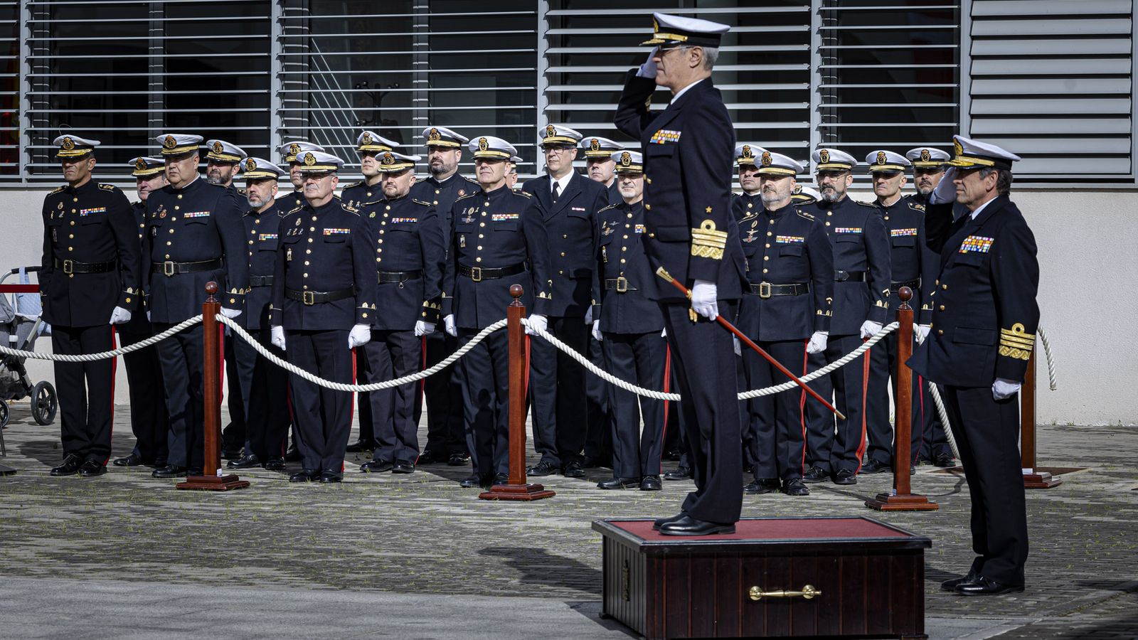 Las imágenes de la toma de posesión del comandante general de la Infantería de Marina