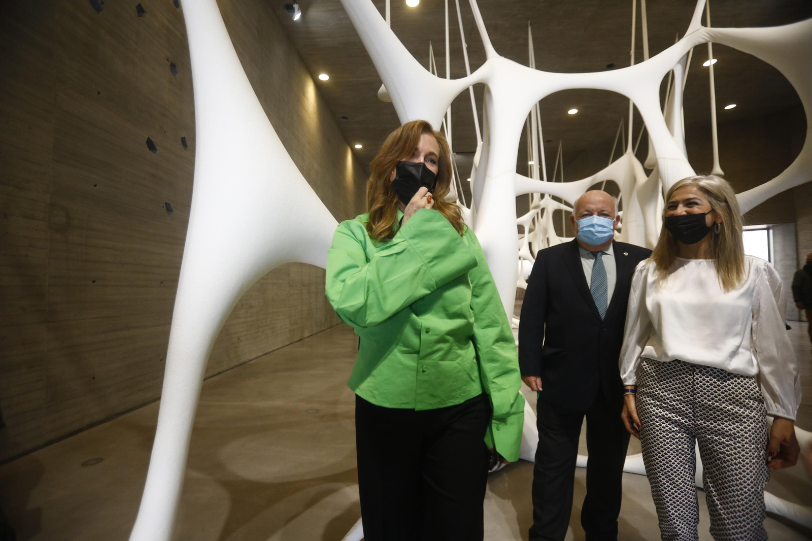 La inauguración de la exposición 'Futuros Abundantes' de Thyssen-Bornemisza en Córdoba, en imágenes