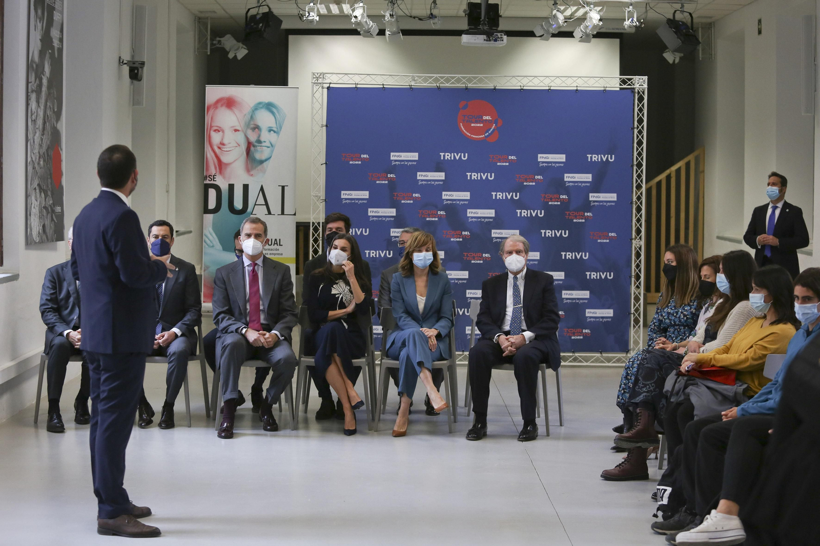 La visita de los Reyes a Málaga, en fotos