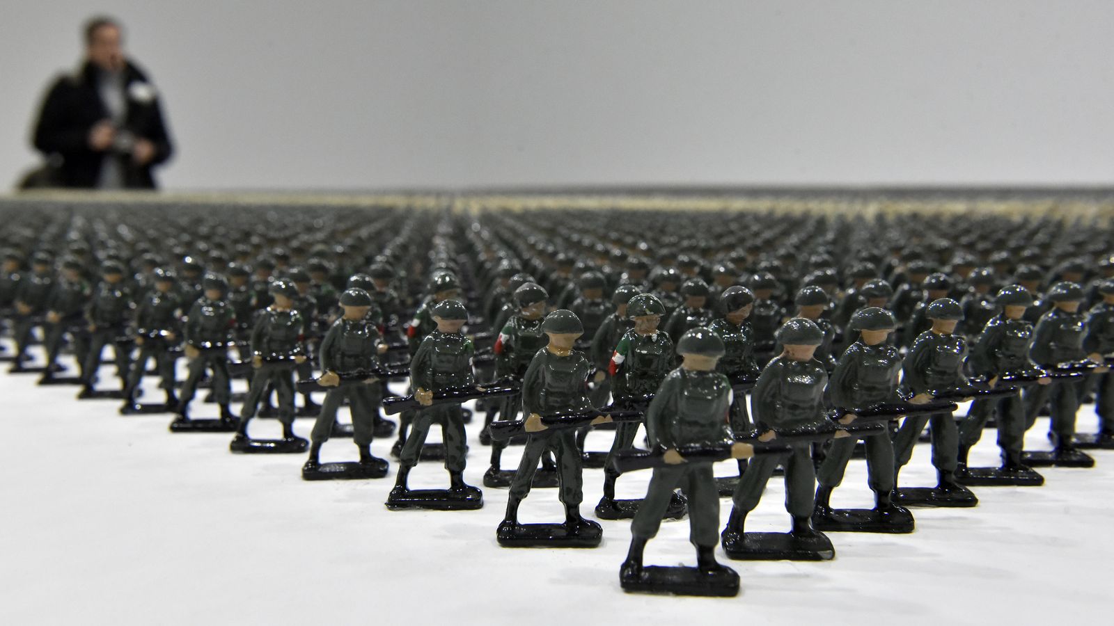 Detalle de la muestra en el CAAC