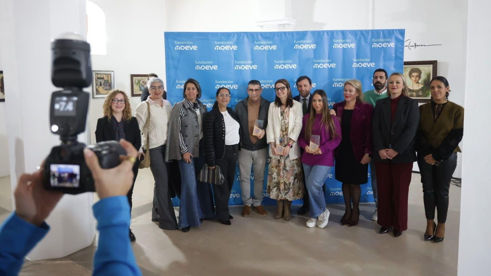 La Fundación Moeve entrega en San Roque sus Premios al Valor Social 2025 a los representantes de Fegadi, la Fundación Prolibertas y AFA La Línea.