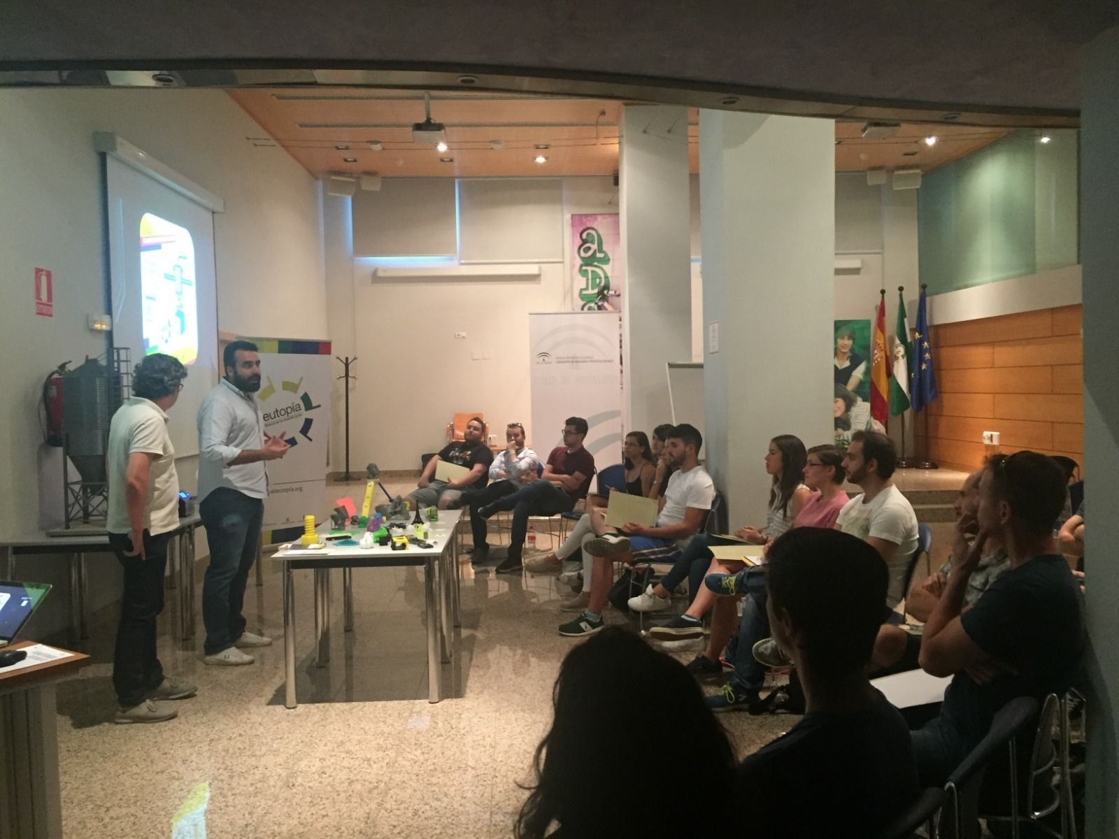 Presentación de los talleres de Eutopía 2018.