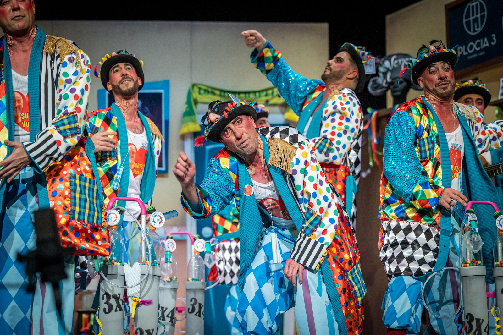 Chirigota 'Los de la arritmia al 3x4'