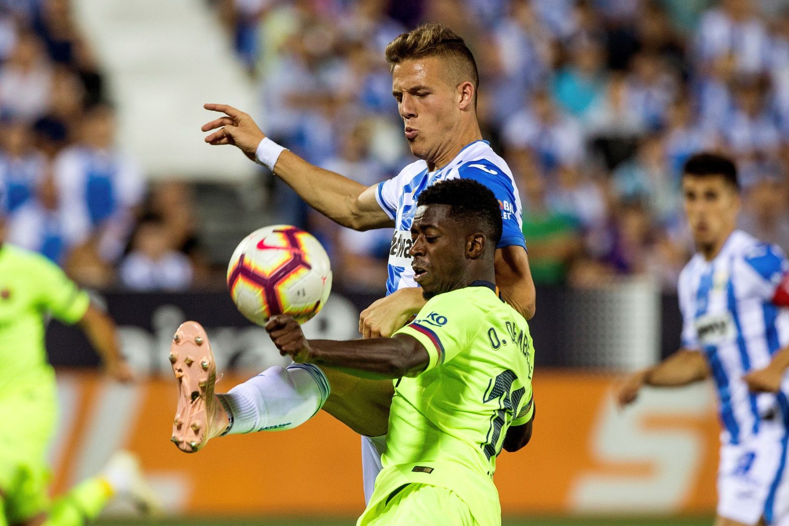 Las imágenes del Leganés-Barcelona